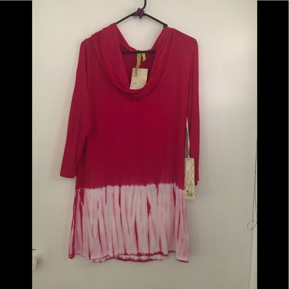 NWT! Boston Proper 3/4 Sleeve Cowl Neck M $79